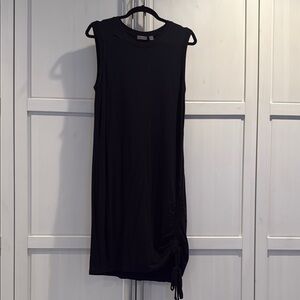 Zella Mini Dress with Adjustable Tie Side